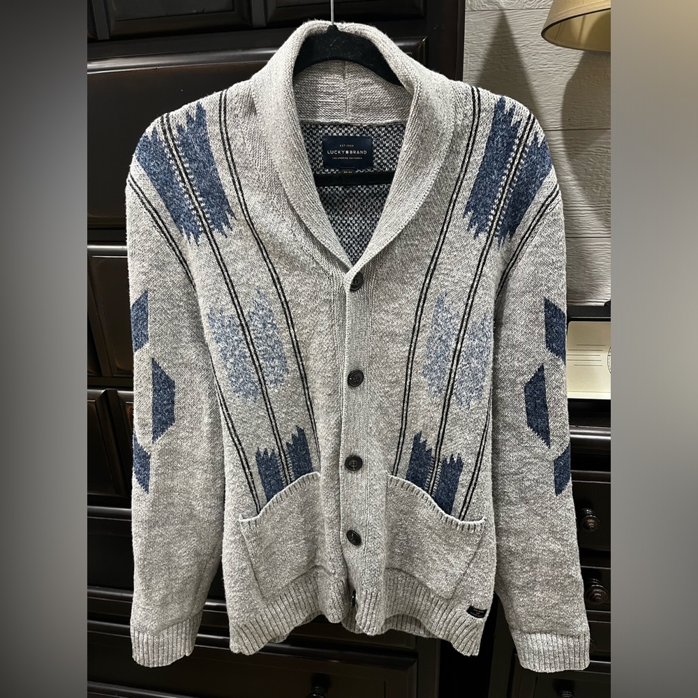 Lucky Brand Southwest Shawl Cardigan